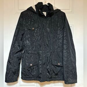 Women’s Ashley By 26 International Black Camo Utility Jacket size M
